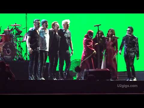 U2 Mumbai One w/ A. R. Rahman and daughters 2019-12-15 - U2gigs.com