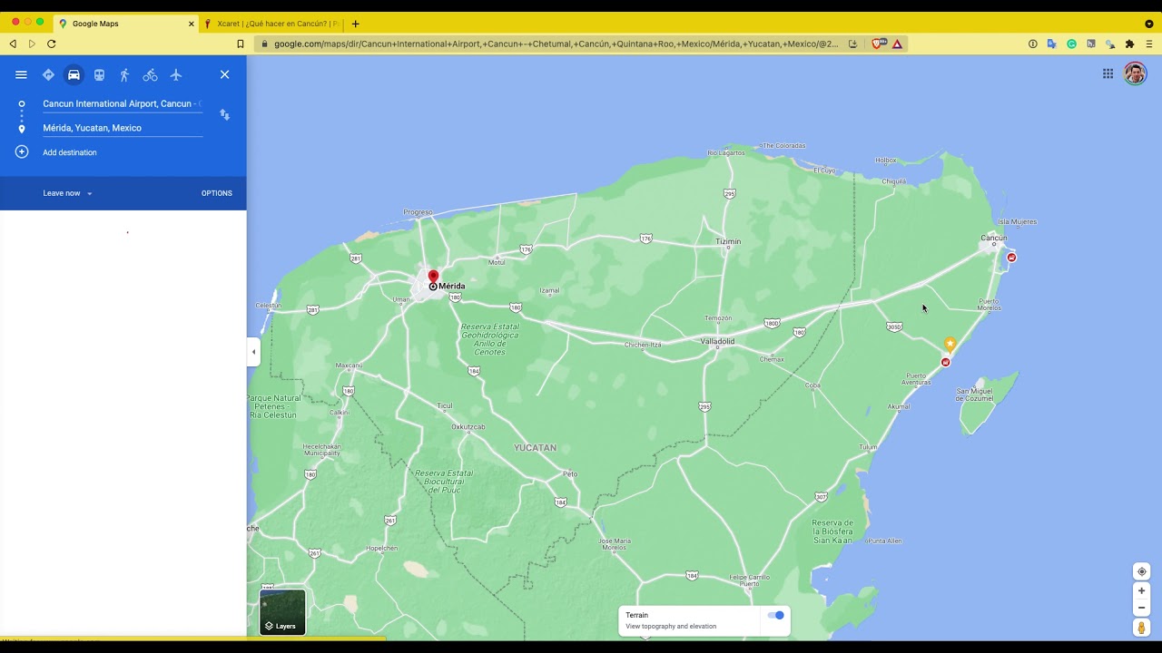 Road trip recommendations with the Map of Mexico