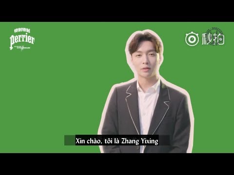 [VIETSUB] 180723 Perrier x Yixing Q & A - HONEYIXING