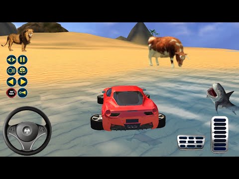3D Water Surfur Car Floating Race - Real Water Car Driving Game - Android Gameplay