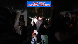 When Dave East gets Peppered Sprayed by Police 😬 #viral #shorts #rap #trending #fight #explore