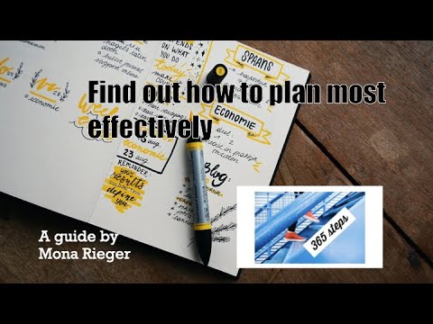 Find out how to plan most effectively - a series in 6 languages