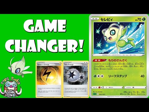 New Celebi is a Game-Changer! Actual Special Energy Search! (Pokémon Sword & Shield TCG)