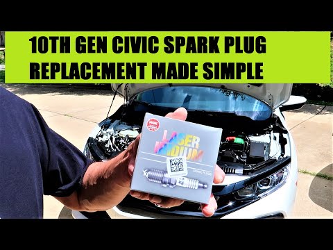 10th Gen Civic Si Spark Plug Replacement #10thgencivicsi #10gencivic