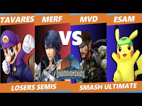 DHATL 2022 SSBU - Tavares & Merf vs MVD & Panda| ESAM - Ultimate Tournament Losers Semi-Final