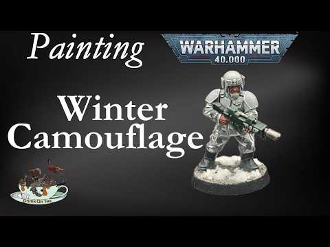 Easy Winter Camouflage For Your Warhammer Models!