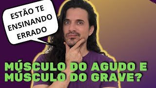 Existe músculo dos agudos e músculo dos graves?