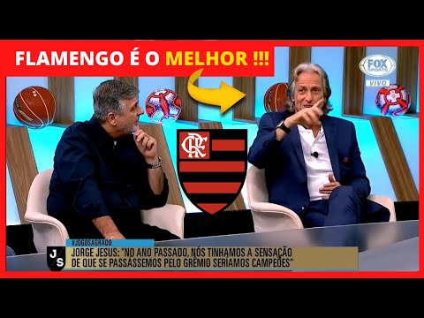 🔥 JORGE JESUS X RENATO GAÚCHO ! Mister Falou Que o GRÊMIO ERA O MELHOR e HOJE É O FLAMENGO !