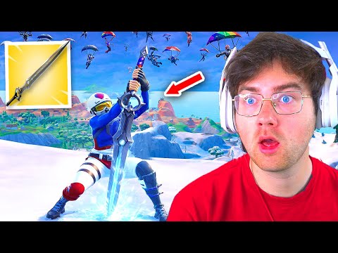 I Hosted an INFINITY BLADE Tournament in OG Fortnite...(the greatest item)