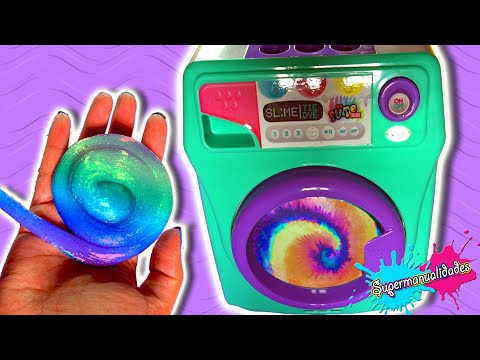 Mini lavadora para hacer Slime Tie Dye - Supermanualidades