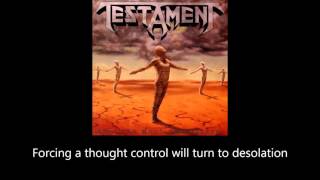 Testament - Perilous Nation (Lyrics)