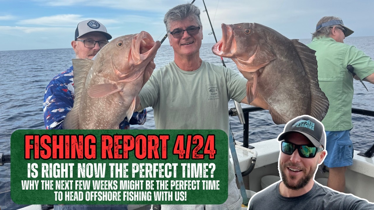 Fishing Report 4-24-2026 | Perfect Time to Fish is the next couple weeks!