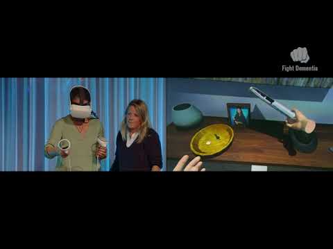 Demenssjuksköterskan Alma Fager visar hur vi kan förstå Alzheimers sjukdom med VR - Fight Dementia