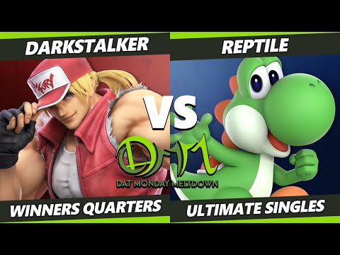 DAT Monday Meltdown 240 - Darkstalker (Terry) Vs. RepTile (Yoshi) SSBU Ultimate Tournament