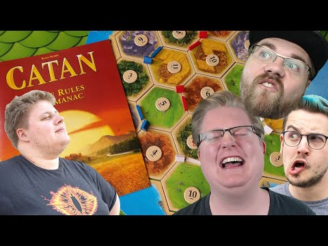 Catan: 4 Chaoten auf einer Insel