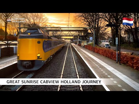 🇳🇱 Experience the BEST JOB in the WORLD! Cabview Almere -  Hilversum - Utrecht! Travel Vlog 2025