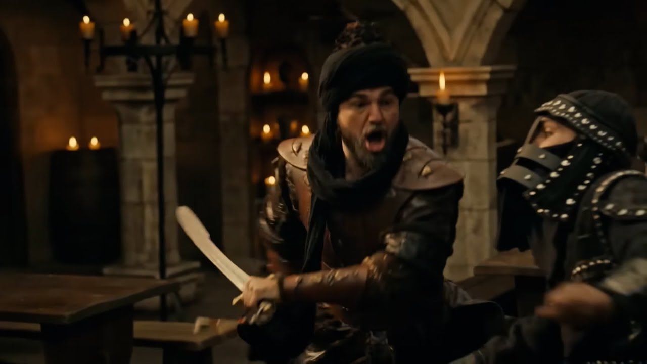 أرطغرل يقطع يد قائد المغول دفاعاً عن القونوي 🔥