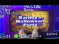 Barney S Halloween Party Title Card