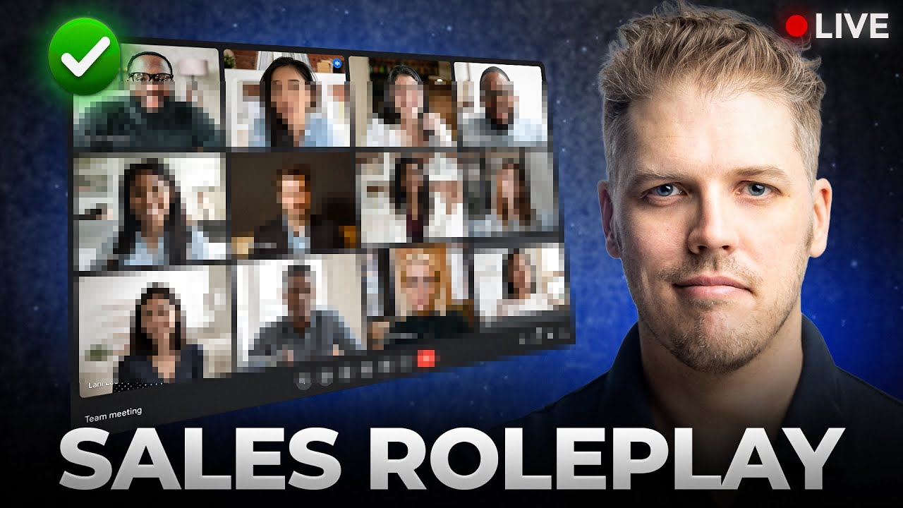 High Ticket Sales Role Play With 2 Reps Who Sell Over $1M/mo [LIVE]
