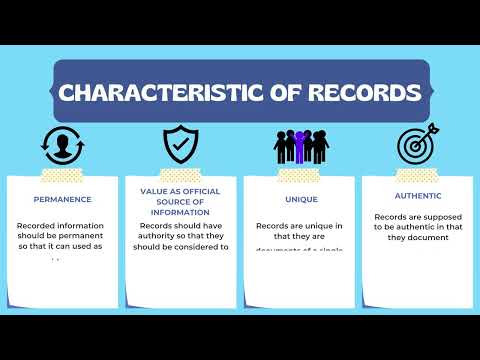 ASM 501 - INDIVIDUAL SHORT VIDEO (CHAPTER 1 - INTRODUCTION TO RECORDS MANGEMENT)