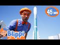 Blippi S Learns About Space At NASA 1 HOUR Blippi Educational Videos For Kids