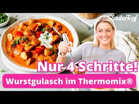 🌭 Einfaches Wurstgulasch für die GANZE Familie! 🏡😍 | Thermomix® Rezept