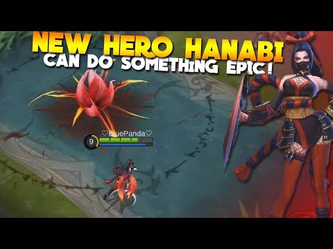 NEW HERO HANABI GAMEPLAY! (Crazy Skills!) Mobile Legends