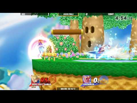 WBB #88  SSBMatt Greninja vs Juice ZSS   Losers Finals   Smash 4 Singles