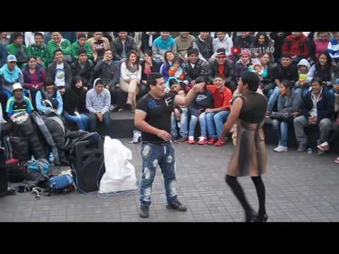 Los Nuevos Cómicos Ambulantes 2017 vaile de salsa