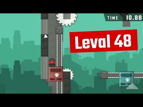 Level 48 - Mad Dex Walkthrough/ Playthrough Video - Arsh Gaming #maddex #supermeatboy #boss