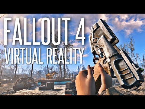 FALLOUT IN VR IS TERRIFYING ( to me ) - Fallout 4 VR Funny Moments