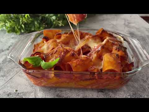 SUPERVELOCI, superfacili e SUPERBUONISSIMI: PACCHERI AL FORNO....da provare!