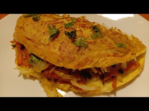 Hash Brown Omelette | Easy Breakfast Recipe