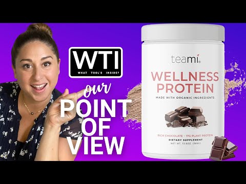Teami Wellness Vegan Protein Powder - WTI product video review