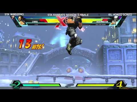 UMVC3: STA WindZero vs IGL Honzo Gonzo - Grand Finals - STA Season 3 Finale