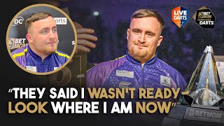 Michael van Gerwen EERLIJK over de vorm van Luke Littler + Premier League-format en het advies van Van der Voort
