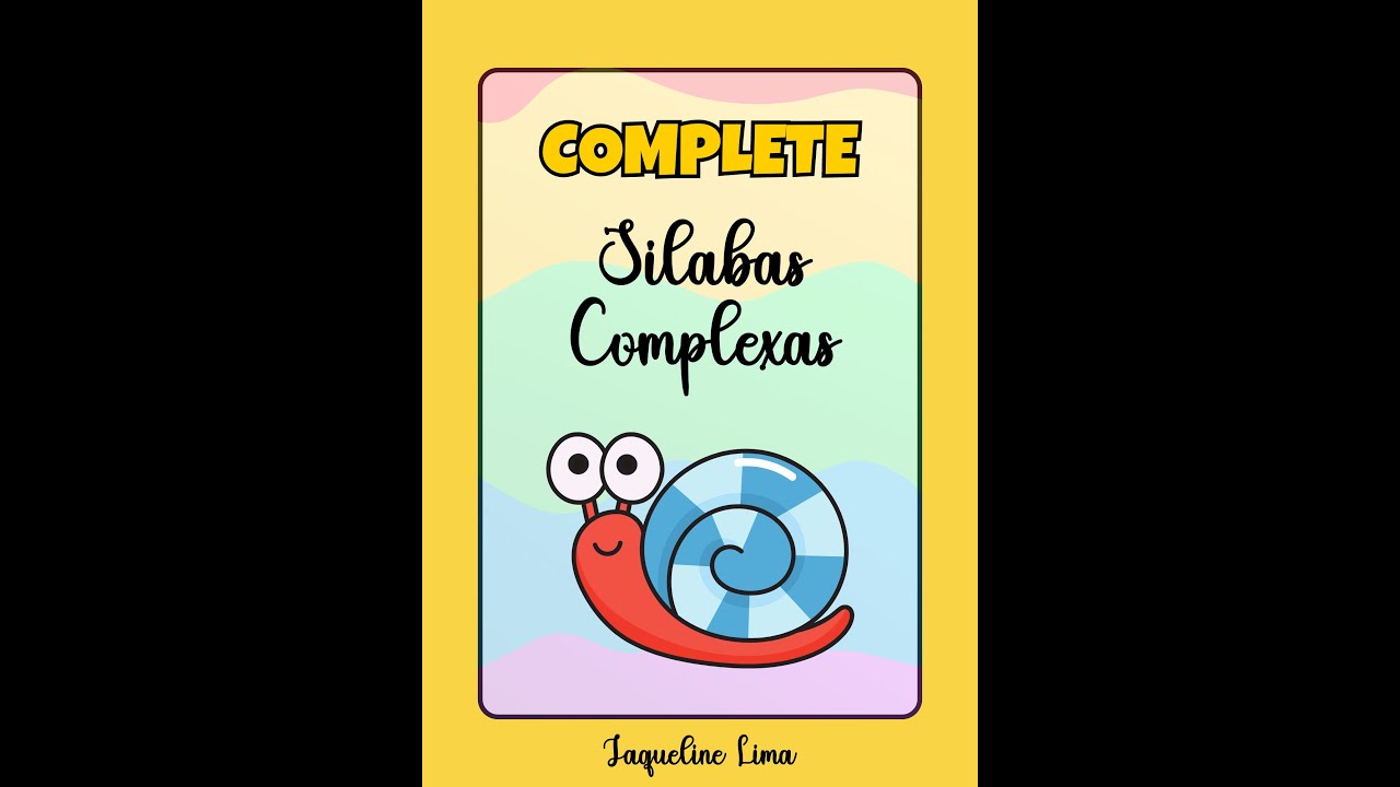 COMPLETE - SÍLABAS COMPLEXA