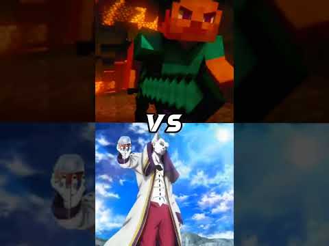 Kaidani - Steve (Creative mod) VS Anime #edit #anime #shorts #vs #naruto #minecraft #anos #steve