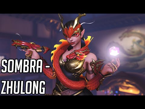Sombra "Zhulong" Skin Showcase - Overwatch 2