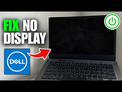 How To Fix Dell Laptop Turns On But Screen Is Black