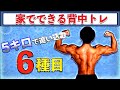 【自宅トレ30分】鬼の背中の持ち主でも5キロダンベルで背中を猛烈に追い込む6種目