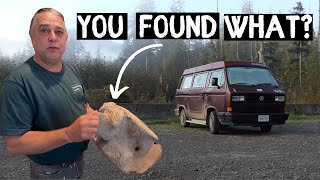 REMOTE CANADIAN VAN LIFE ADVENTURE- THAT'S A FIRST.  [S7-E61]