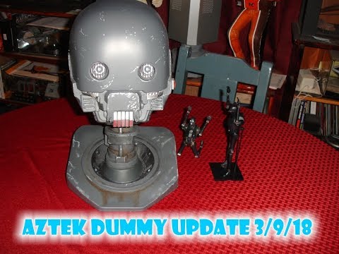 Aztek Dummy Update 3/9/18 - Robot Wrap-up