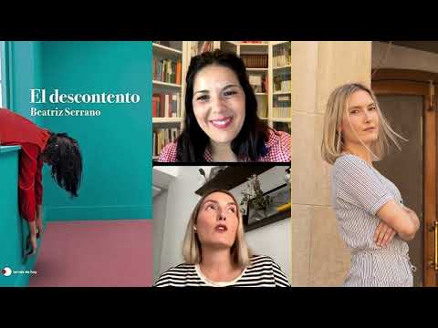 El descontento, con su autora Beatriz Serrano