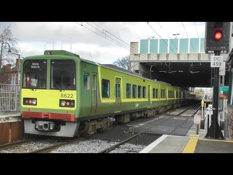 Irish Rail 8520 Class Dart Train 8622 - Lansdowne Road Station, Dublin