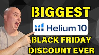 Helium 10 Black Friday Promo code coupon code discount deal Helium10 Black-Friday Review Bonus