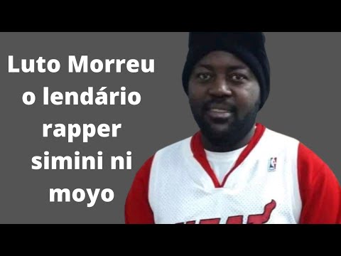 Morreu o lendário rapper Simini ni moyo 😭