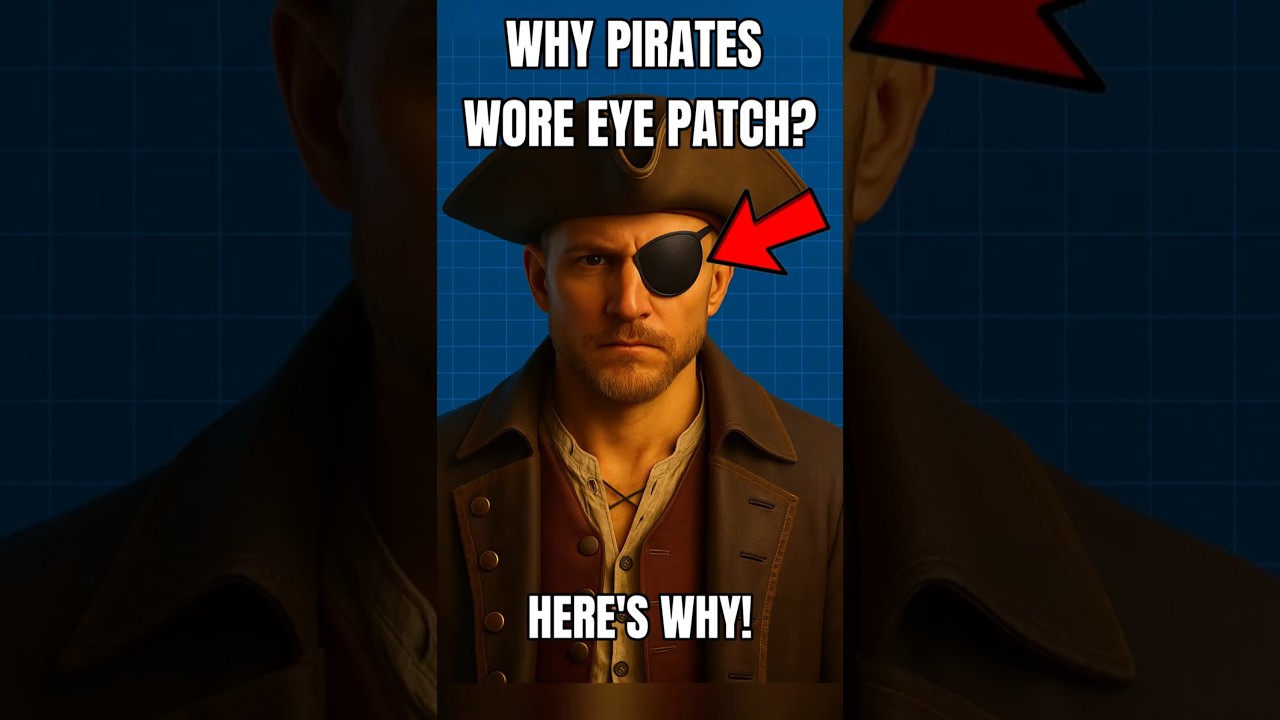 Pirates Wear Eye Patches!😳
