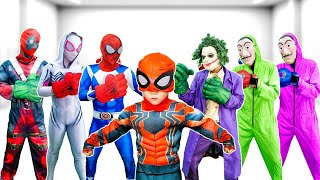 SUPERHERO's ALL STORY 2 || Fierce Battle TEAM SPIDER - MAN & TEAM BAD GUY (Special, Funny, Action)