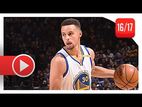 Stephen Curry Full Highlights vs Jazz (2016.12.20) - 25 Pts in 3 Qtrs